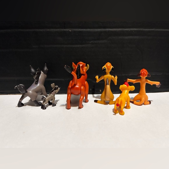 Vintage Mattel Disney Lion King Action Figure Lot of 6 - - Picture 2 of 9